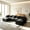 Antique Grey, variant on AUU 129.8" Oversized Modular Cloud Sectional Sofa Set with 2 Ottomans – Extra-Wide Deep Seat 4-Seater Couch for Spacious Living Room Comfort