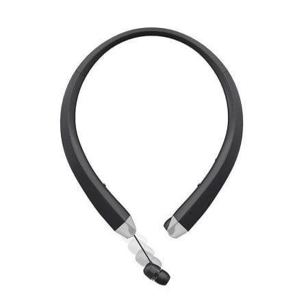 Wireless Bluetooth 4.0 NeckBand Headset Sport Stereo Retractable Headphone Earbuds Earphone with MIC