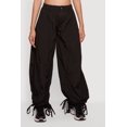 thumbnail image 5 of Women's Tie Hem Parachute Baggy Pants, 5 of 8