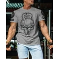 thumbnail image 3 of Gymish Gym Reaper Workout T-Shirt - Funny Gym Shirt, Men's Lifting T-Shirt, Workout Tee for Men, Athletic Gym Wear, Fitness & Weightlifting Shirt, 3 of 5