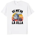 thumbnail image 5 of Se Me Va La Pinza Camiseta Divertida Chistes Españoles Y2k Camiseta Vintage Para Hombres Mujeres 100% Algodón Suave Unisex Tops Casuales 50956, 5 of 5
