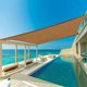 thumbnail image 5 of Vela de sombra impermeable para el sol, sombrilla de 2x2m para patio trasero, terraza, jardín, actividades e instalaciones al aire libre, 5 of 7