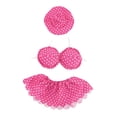 thumbnail image 3 of Atuendo para Ganso Conjunto de Bikini con Accesorios para Estatua Decorativa Material Lavable y Resistente Brinda Toque Divertido y Especial Adecuado para Reuniones al Aire Libre y Festivales Rosa, 3 of 8