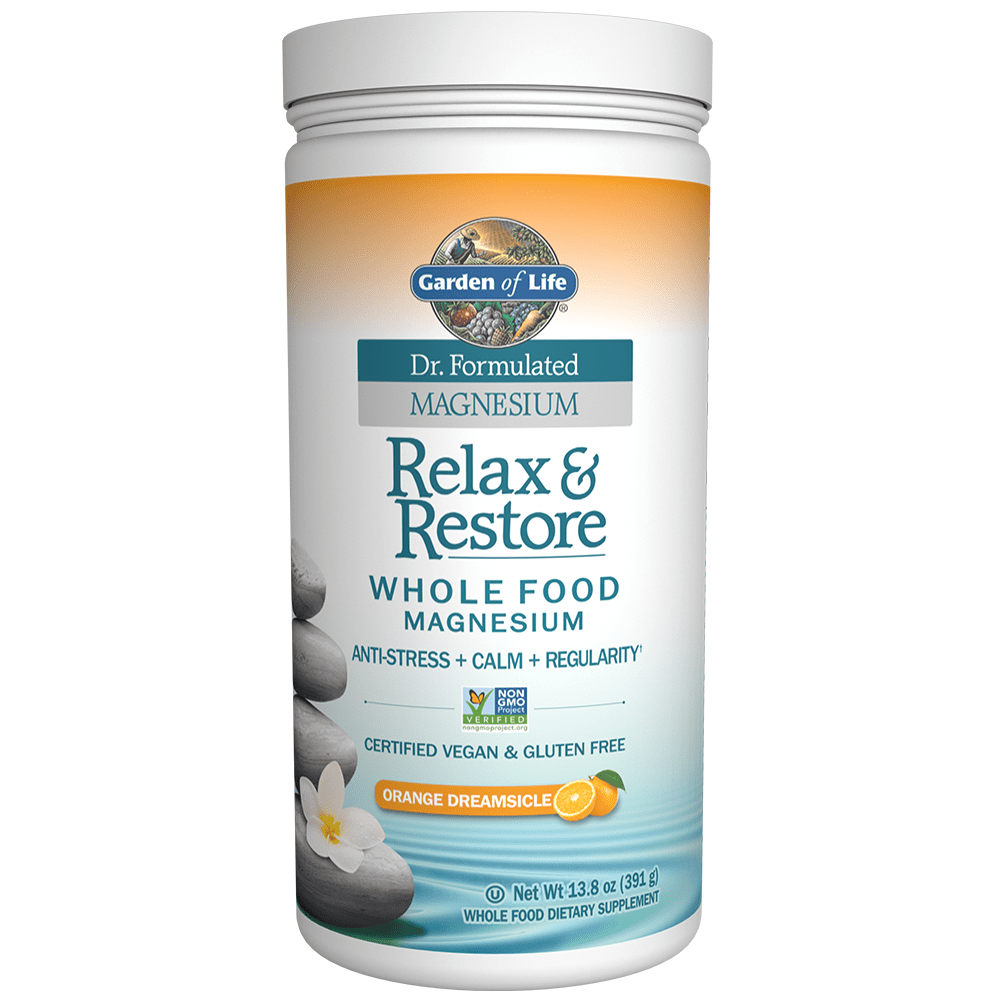 Garden of Life Dr. Formulated Magnesium Relax and Restore Orange
