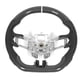 thumbnail image 2 of Car Steering Wheel, White Stitching Carbon Fiber Steering Wheel 12 O'Clock Ring Perforated Leather  For Repair ANGGREK Car Steering Wheel, 2 of 8