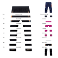 thumbnail image 3 of XXWXYD Childrens Winter Trousers Lamb Velvet Plus Velvet Warm Elastic Waist Casual School Pants Outdoor Sports Solid Color Comfortable Bottoms, 3 of 7
