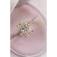 thumbnail image 4 of 2Ct Radiant Cut Lab-Created Diamond Women's Wedding Ring 14K Yellow Gold Plated, 4 of 4