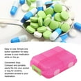 thumbnail image 4 of Organizador de Pastillas Portátil Pastillero de Viaje con 10 Compartimentos Caja de Almacenamiento de Medicina Diaria Impermeable para Bolso de Bolsillo 37x24x12" ANGGREK  Otros, 4 of 8