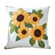 thumbnail image 3 of Funda de almohada floral, funda de almohada, funda de almohada cuadrada moderna con flores, funda de almohada para decoración de sofá, D, 3 of 8