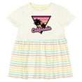 thumbnail image 3 of Inktastic California with Triangle and Palm Trees Girls Baby Dress, 3 of 5