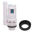 thumbnail image 1 of BQLZR Toilet Bottom Inlet Fill Valve Split Push Button Dual Flush Cistern Syphon 18cm, 1 of 3