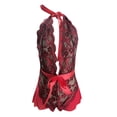 thumbnail image 1 of Liquidation 2025 sous-Vêtements Femmes Mode Combinaison sous-Vêtements Jeu de Rôle sous-Vêtements Liquidation Costumes Femmes Carreaux Rouges Dentelle Lingerie, 1 of 4