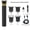 BLACK, variant on CNV Vintage Professional Electric Hair Clipper, Zero-Gapped T-Blade Trimmer for Precise Carving and Fading, Portable Personal Grooming Device with USB Charging