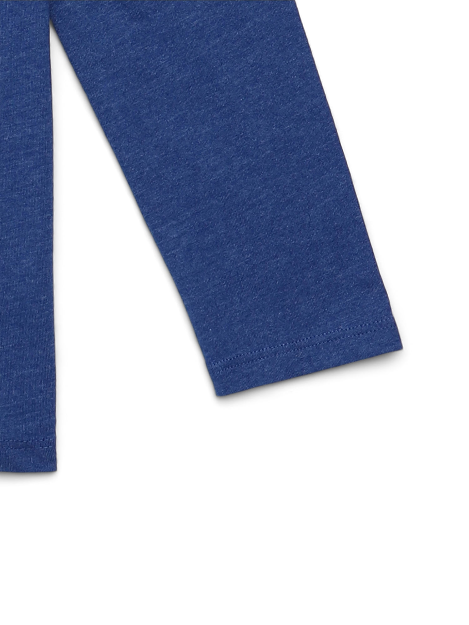 Wonder Nation Boys' Henley Tee with Long Sleeves, Sizes 4-18 & Husky
