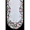 thumbnail image 1 of H7538-RS Napperon Rond Victorien Rose & Rose, 8 Po., 1 of 1