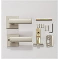 thumbnail image 2 of Sure-Loc Ct101 Cortina Passage Door Lever Set - Black, 2 of 7
