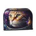 thumbnail image 2 of Daiia Astronaut Cat Pattern 2 slice Toaster Cover, Toaster Appliance Dust-proof Cover For Kitchen Small Appliance Dust Cover and Fingerprint Protection, 2 of 7