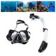 thumbnail image 1 of Juego de Snorkel Pares, Vista Amplia de Gafas de Buceo de Lentes de Vidrio Templado de Alta Definión y Buceque Seco Totro, 1 of 7