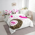 thumbnail image 3 of Castle Fairy Billiards Game Bedding Comforter Set,Vintage Leopard Print Full Bedding Set, 3 of 8