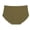Green, variant on Seamless Ribbed Bikini Panties For Women With High Rise Waist And Sexy Wave Hem Design Featuring Stretchy Cheeky Coverage Green S