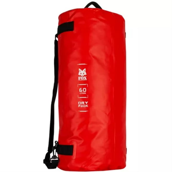 Fox Outdoor 32-606 60 Liter Duffle-Rucksack Wtrprf Zipper 840D - Red