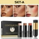 thumbnail image 1 of Fiudx Barra de Maquillaje, Color En Lápiz Todo En Uno, Luz En Barra de Textura Cremosa, Sombra En Polvo de Larga Duración, Maquillaje Rápido Diario, para Mujeres Ocupadas, Ingredientes Seguros, 1 of 2
