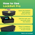 thumbnail image 7 of LockBait Pro Mouse Bait Stations  Mouse Bait Box for Outdoor Use  Mouse and Rat Bait Stations with Keys for Indoor and Outdoor Use  Large Station  12-Pack  Ucatch, 7 of 7