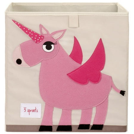 3 Sprouts Unicorn Storage Cube