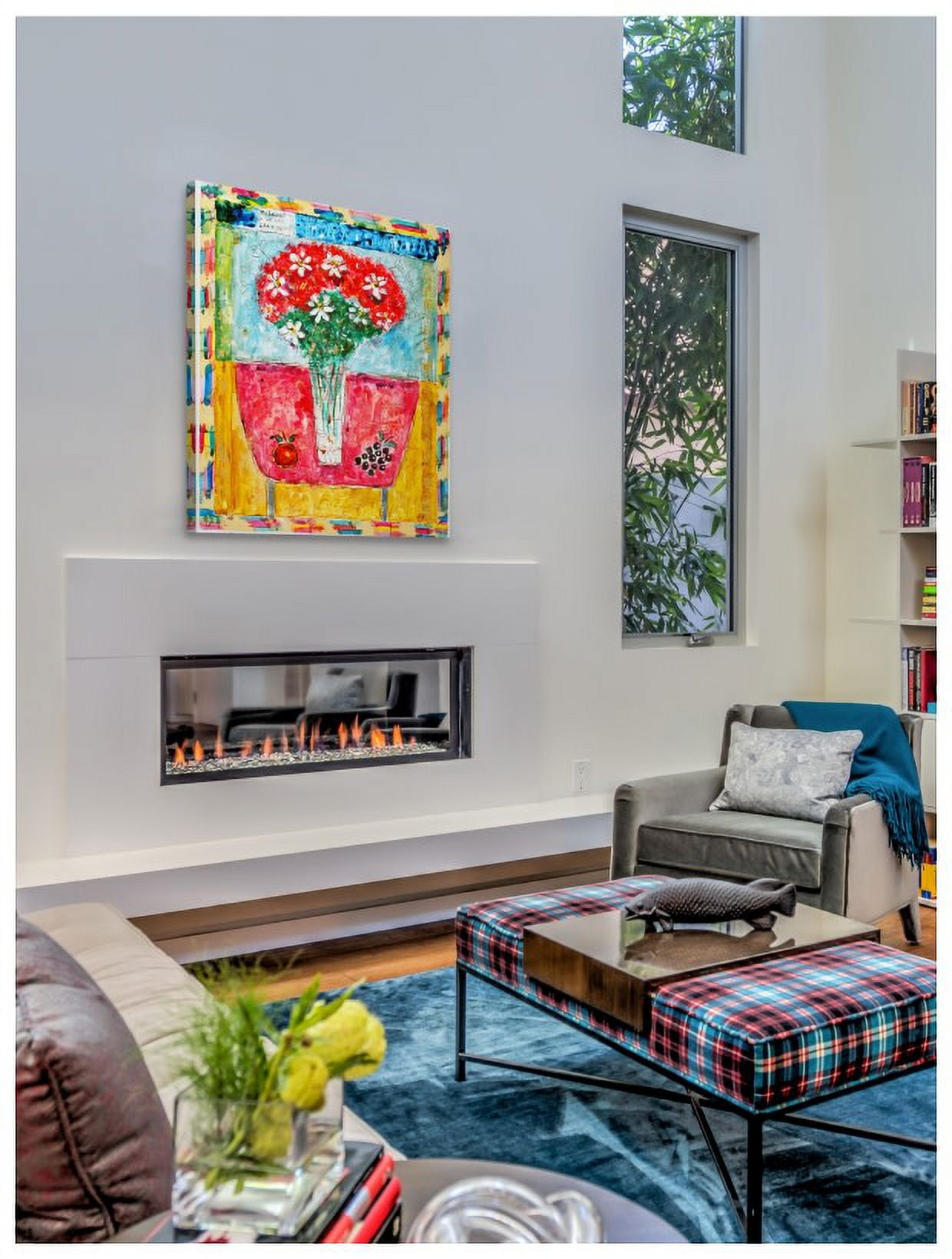 Marmont Hill "Beloved Bouquet Version 1" by Wayne Ensrud Painting Print on Canvas