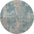 thumbnail image 2 of Addison Rugs Mayfield Washable Transitional Modern Teal Round Rug, 8' x 8', 2 of 5