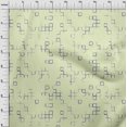 thumbnail image 4 of oneOone Cotton Poplin Pale Yellow Fabric Geometric Fabric For Sewing Printed Craft Fabric By The Yard 56 Inch Wide, 4 of 6