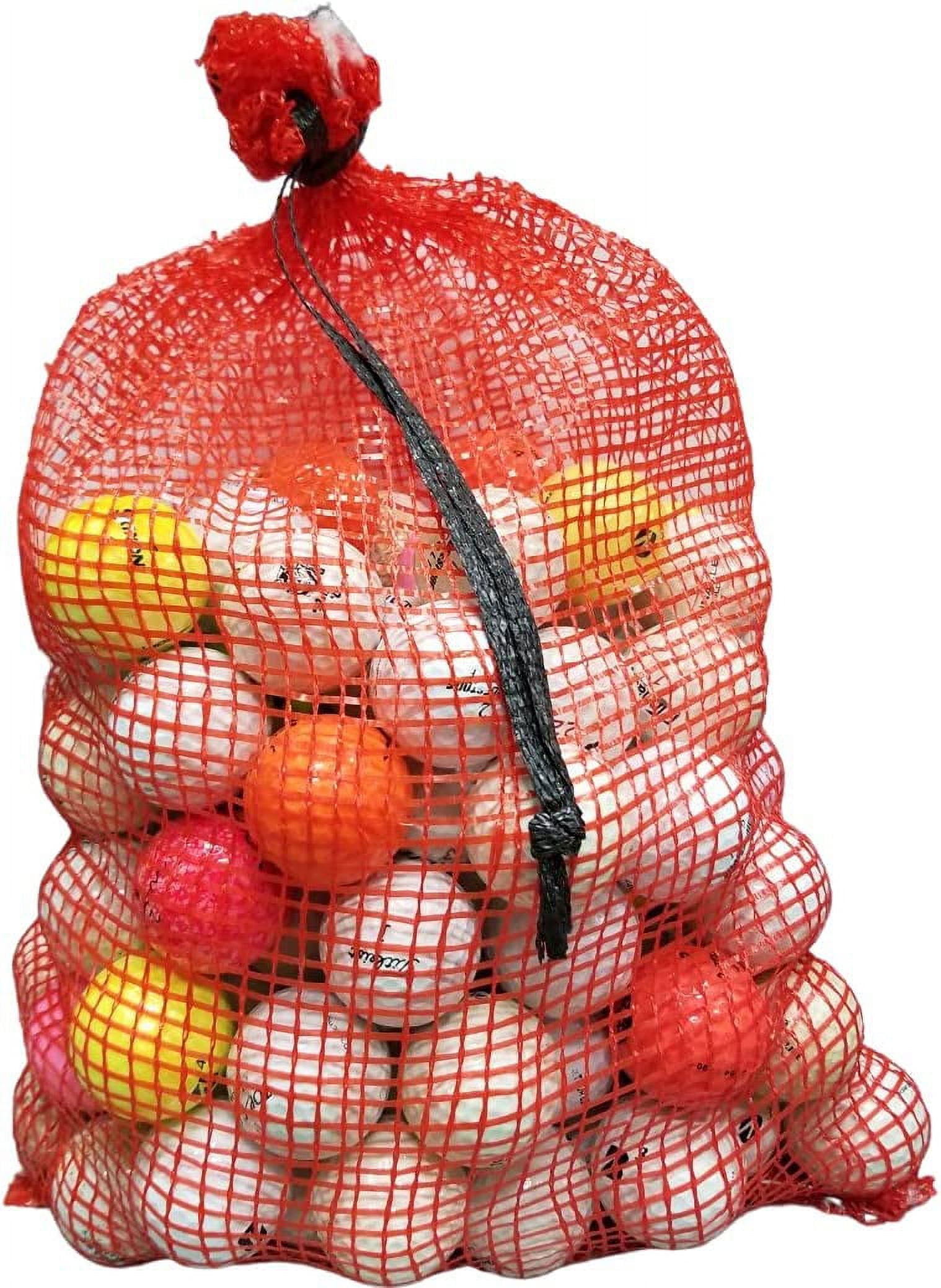 Golf Ball Planet - 100 Ball Mesh Bag Hit Away Practice Recycled Golf Balls