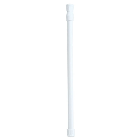 Shower Curtain Rod, Adjustable Spring Loaded Tension Rod Shower Extendable Curtain Closet Window Rail Pole (11.8in-19.7in)