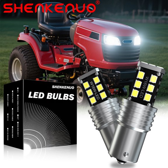 For Craftsman Riding Mower Tractor 2x Led Light Bulbs Headlamp Bulb Sears 4152j