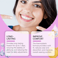 thumbnail image 3 of Oralhoe Denture Adhesive Thermoplastic Denture Adhesive Holds Dentures For Increased Comfort, 3 of 5