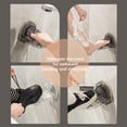 thumbnail image 4 of Repose-pieds de Douche pour Raser les Jambes Pédale de Salle de Bain avec Ventouse Réutilisable Compatible avec Salle de Bain et Douche (Incolore), 4 of 6