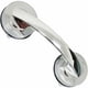 thumbnail image 1 of Barras de apoyo con pasamanos antideslizantes, manija de seguridad para baño, soporte resistente de material ABS de alta calidad, potente ventosa para fijación a superficies lisas (plata), 1 of 4