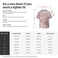 thumbnail image 3 of PAYOHTO Leopard Skin Rose Gold Elegant Texture Mens Hawaiian Casual Short-sleeved Shirt Tropical Summer Beach Button Down Shirts, 3 of 7