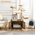 thumbnail image 3 of HOOBRO Multi-Level 52 in Cat Tree with Versatile Cat Tree & Accessory Kit, Brown, 3 of 9