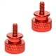 thumbnail image 5 of 20 Unids/Lote UNC6 -32 M3.5 Tornillo de Mano para Soporte de GPU PSU Caja de Computadora Tornillos de Panel Lateral Montaje de PC Refrigeración por Agua Rojo, 5 of 5