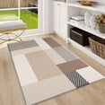 thumbnail image 6 of 4'x6' carpet in living room washable carpet for living room animal print area rug natural area rug play area rug, 6 of 10