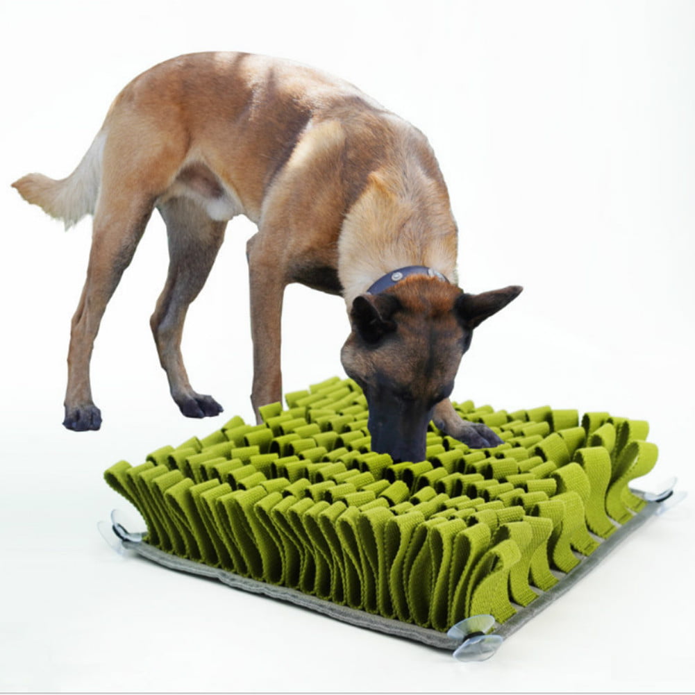 Pet Arena Adjustable Snuffle Mat for Dogs, Dog Puzzle Toys, Enrichment Pet Foraging Mat for Smell Training and Slow Eating, Stress Relief Interactive