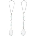 thumbnail image 6 of 2Pcs Rear View Mirror Car Charm 20.5cm Teardrop Vehicle Mirror Decoration Hanging Pendant Car Decoration Pink for Cars Decor Accessories, 6 of 8