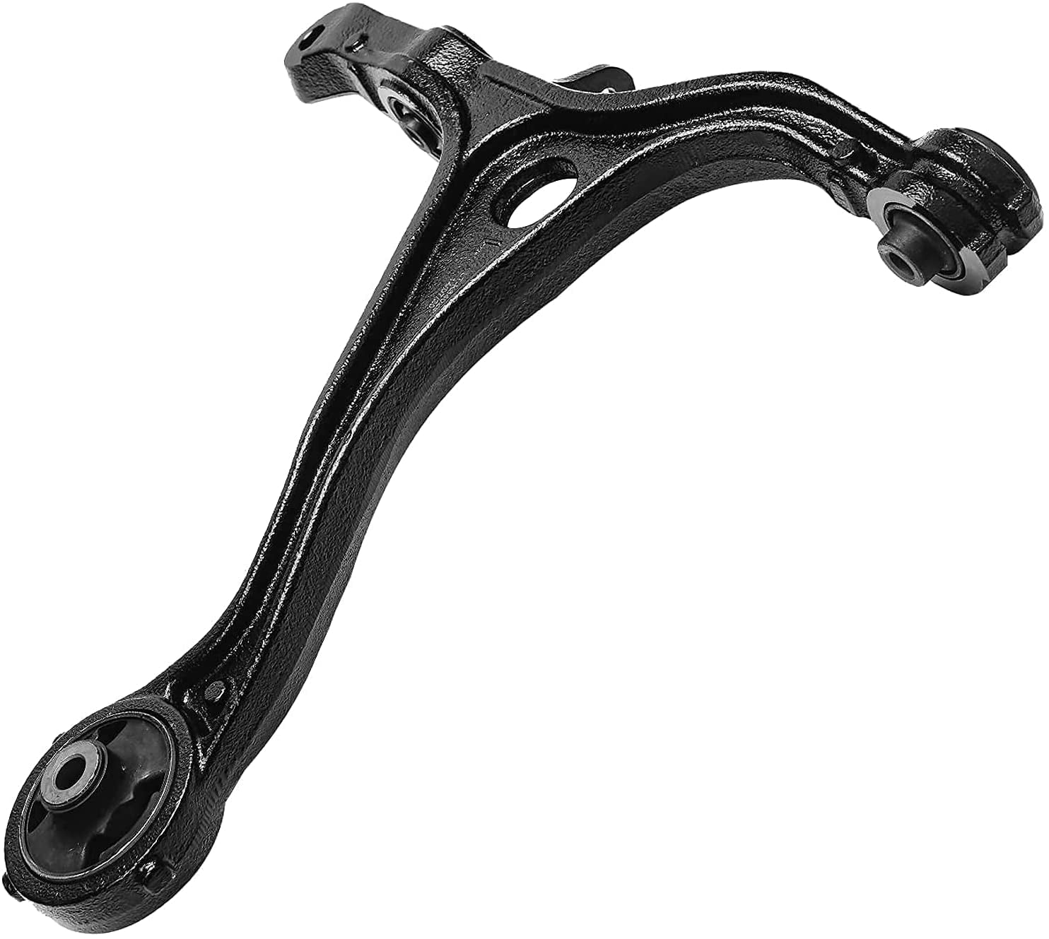 Detroit Axle - Front 4pc Control Arms Kit for 03-07 Honda Accord, 2004-2008 Acura TSX 2 Lower Control Arms 2 Ball Joints 2005 2006 Replacement