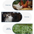 thumbnail image 4 of 48 In x50 Ft 1/2 In Hardware Cloth 19GA Galvanized Welded Wire Mesh for Chicken Coop Rabbit Fencing Garden Protection Poultry Netting Durable Outdoor Roll Black, 4 of 8