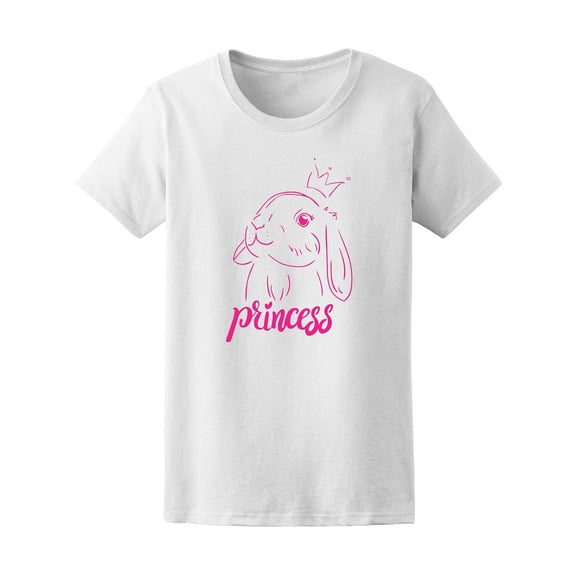 Bunny Princess Graphic T-Shirt - Image by Shutterstock, Female XX-Large
