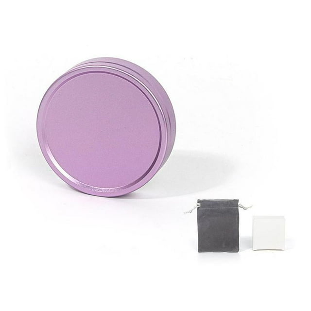 Universal Camera Lens Cover & Filter Stack, Front Alloy Protective Case with Cushioned Foam for Photography Camera Filters, Includes Cleaning Cloth