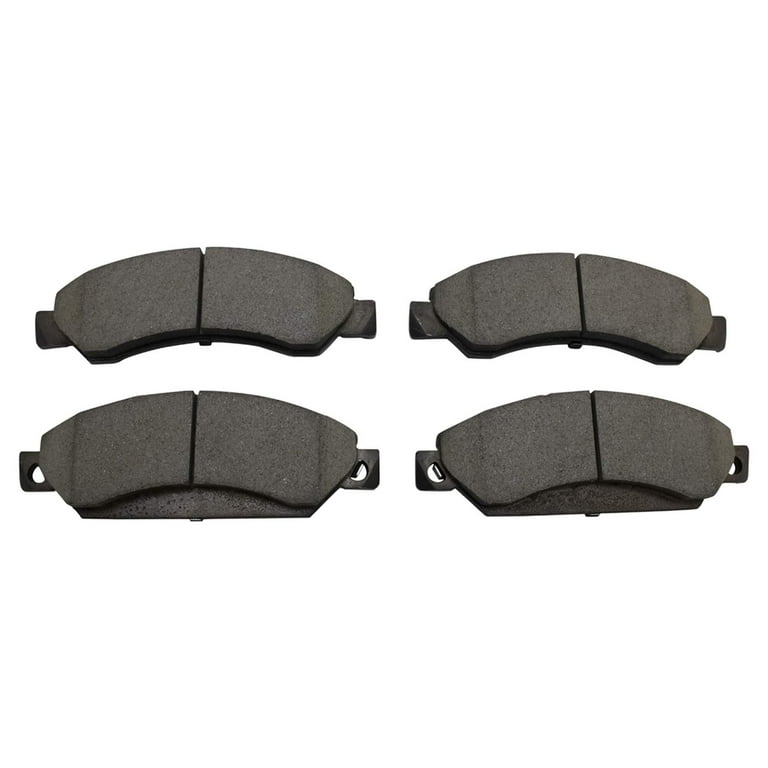 TRQ Front Premium Posi Ceramic Disc Brake Pad Kit for GM Full Size 