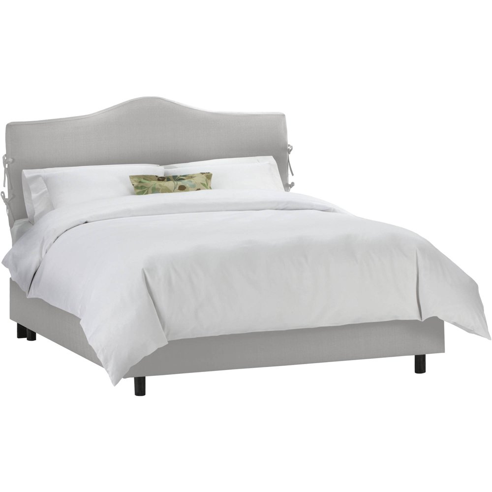 Slipcover Bed With Ties, Multiple Sizes