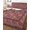 Reddish Brown, variant on Quilts Queen Size Bedding Set, Blue Boho Reversible Summer Quilt 3 Pieces, Vintage Ethnic Tribe Abstract Art Floral Lightweight Bedspreads Coverlets with 2 Pillow Shams for All Seasons